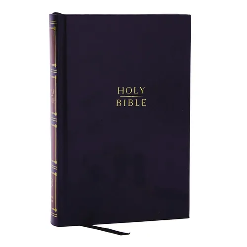 KJV Holy Bible: Compact Bible with 43,000 Center-Column Cross References, Black Hardcover, Red Letter, Comfort Print: King James Version - Hardcover