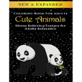 Cute Animals - Adult Coloring Book: Stress Relieving Designs for Adults Relaxation - Paperback