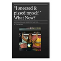 I sneezed and Pi$$ed myself - What now?: self-help inspirational book - Paperback