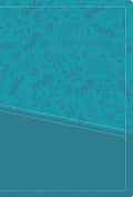 Biblia Devocional Mujer Verdadera Nbla - Duotono Aqua - Leather