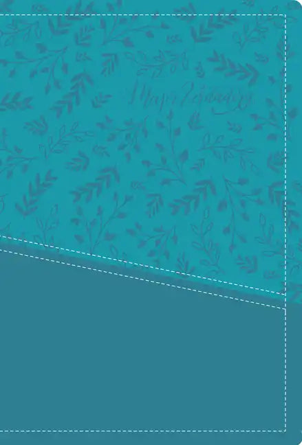 Biblia Devocional Mujer Verdadera Nbla - Duotono Aqua - Leather