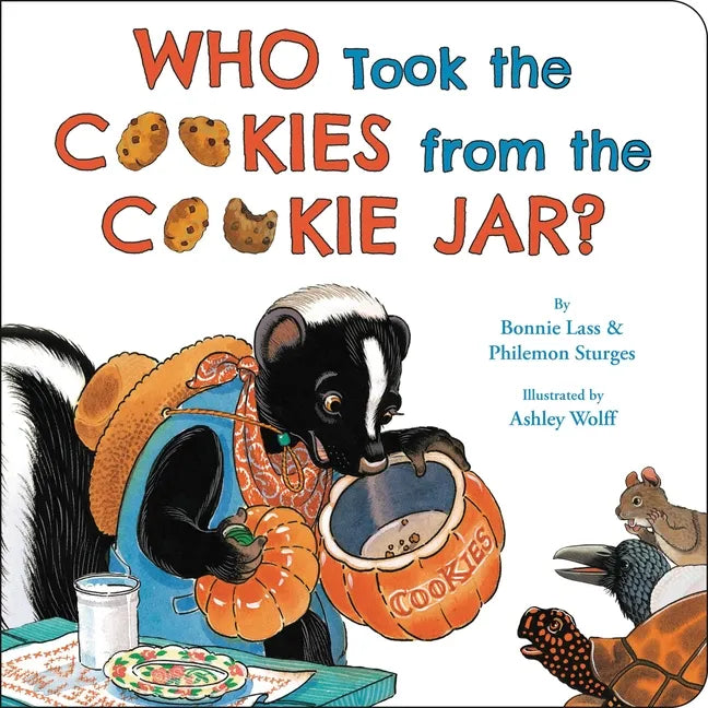Who Took the Cookies from the Cookie Jar? - Board Book
