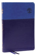 Nkjv, Matthew Henry Daily Devotional Bible, Leathersoft, Blue, Red Letter, Comfort Print: 366 Daily Devotions by Matthew Henry - Imitation Leather