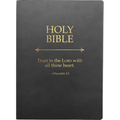 KJV Holy Bible, Trust in the Lord Life Verse Edition, Large Print, Black Ultrasoft: (Red Letter, 1611 Version) - Imitation Leather