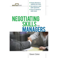 Negotiating Skills for Managers - Paperback