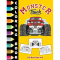 Monster Truck Coloring Book For Kids Ages 4-8: Cute and Fun Activity Book For Children's, Toddler, Boys and Girls who loves Monster car - Paperback