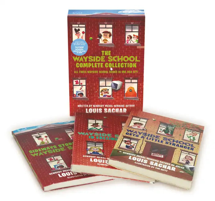 The Wayside School 3-Book Box Set: Sideways Stories from Wayside School, Wayside School Is Falling Down, Wayside School Gets a Little Stranger - Boxed Set