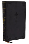 Nabre, New American Bible, Revised Edition, Catholic Bible, Large Print Edition, Leathersoft, Black, Thumb Indexed, Comfort Print: Holy Bible - Imitation Leather