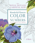 The Royal Botanic Gardens, Kew Wonderful Flowers Color-By-Numbers: Over 40 Beautiful Images - Paperback
