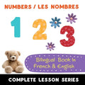 Numbers - Les Nombres - Bilingual Book In French & English: Read-Along, Audio Included - Paperback