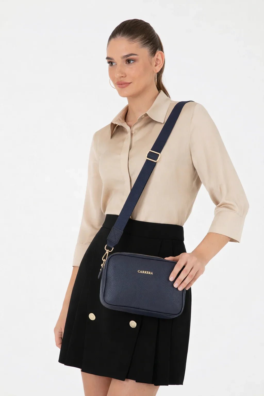 Carrera Morienna Women’s Leather Bag – Floater Leather Women’s Shoulder Bag for Everyday Elegance | Minimal & Handcrafted