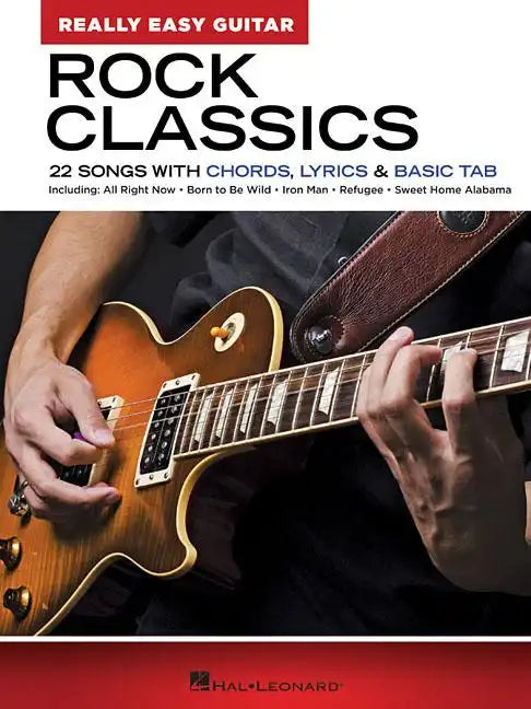 Rock Classics - Really Easy Guitar Series: 22 Songs with Chords, Lyrics & Basic Tab - Paperback