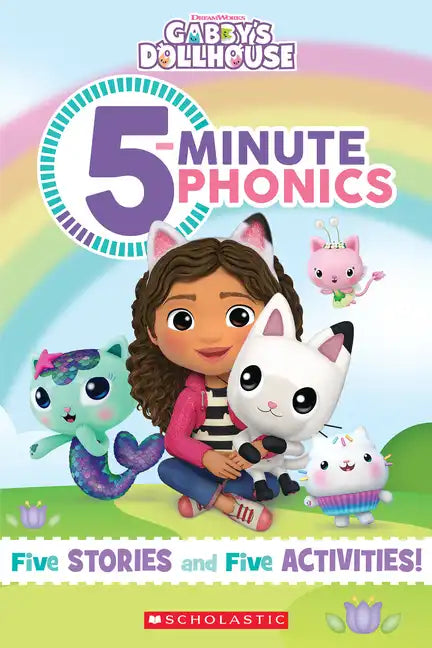 5-Minute Phonics (Gabby's Dollhouse) - Paperback