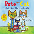 Pete the Cat: Rock On, Mom and Dad!: Includes Stickers, a Poster, and Cards! a Father's Day Gift Book from Kids - Paperback