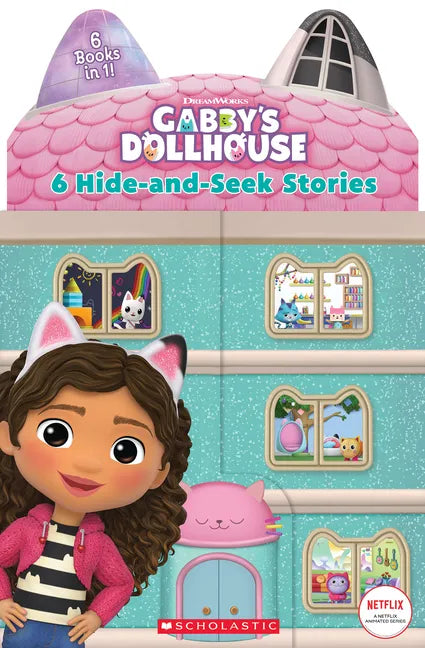 6 Hide-And-Seek Stories (Gabby's Dollhouse Novelty Book) - Paperback