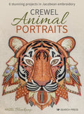 Crewel Animal Portraits: 6 Stunning Projects in Jacobean Embroidery - Paperback