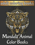 Adult coloring books mandala animal color books - Paperback