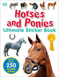 Ultimate Sticker Book: Horses and Ponies: More Than 250 Reusable Stickers - Paperback
