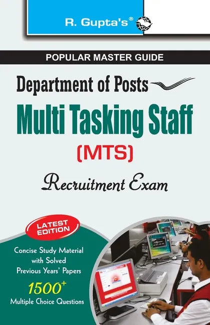 Department of Posts: Multi Tasking Staff (MTS) Recruitment Exam Guide - Paperback