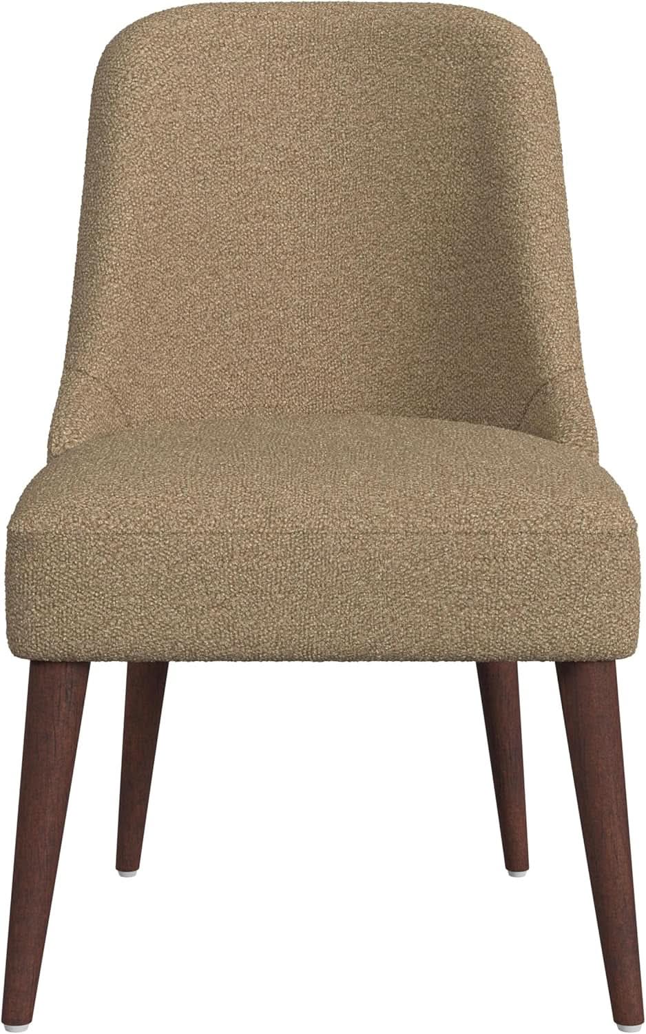 Hemet Gayle Upholstered Side Dining Chair Brown Boucle