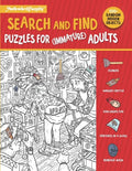Search and Find Puzzle Book For (Immature) Adults - Paperback