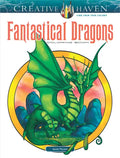 Creative Haven Fantastical Dragons Coloring Book - Paperback