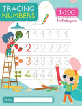 Tracing Numbers 1-100 for Kindergarten: Number Tracing Book - Learn To Write the Number from 1 to 100 for PreSchool & Kindergarten - Paperback