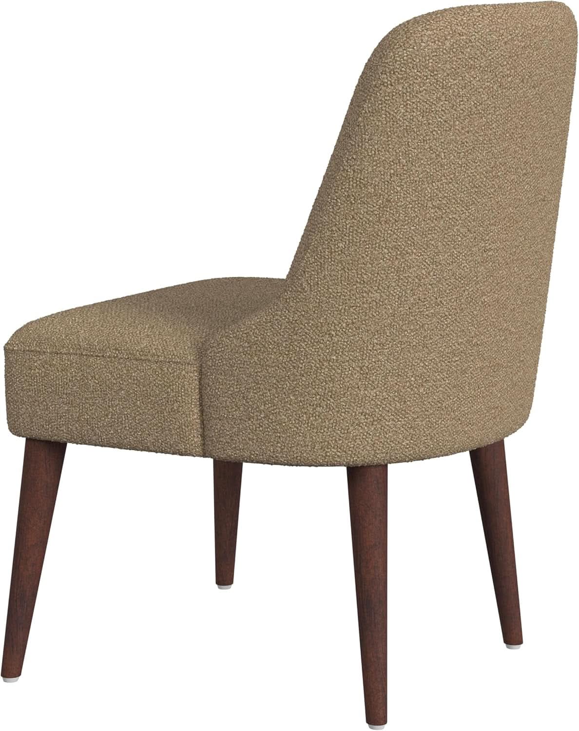 Hemet Gayle Upholstered Side Dining Chair Brown Boucle