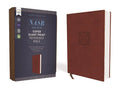 Nasb, Super Giant Print Reference Bible, Leathersoft, Brown, Red Letter Edition, 1995 Text, Comfort Print - Imitation Leather