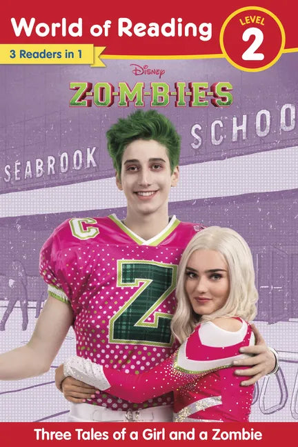 World of Reading: Disney Zombies: Three Tales of a Girl and a Zombie, Level 2 - Paperback
