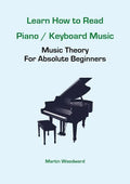 Learn How to Read Piano / Keyboard Music: Music Theory For Absolute Beginners - Paperback
