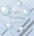 40th Birthday Guest Book: Keepsake Gift for Men and Women Turning 40 - Hardback with Funny Ice Sheet-Frozen Cover Themed Decorations & Supplies, Perso - Hardcover
