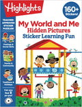 My World and Me Hidden Pictures Sticker Learning Fun - Paperback