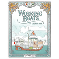 Working Boats Coloring Book - Paperback
