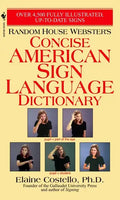 Random House Webster's Concise American Sign Language Dictionary - Paperback