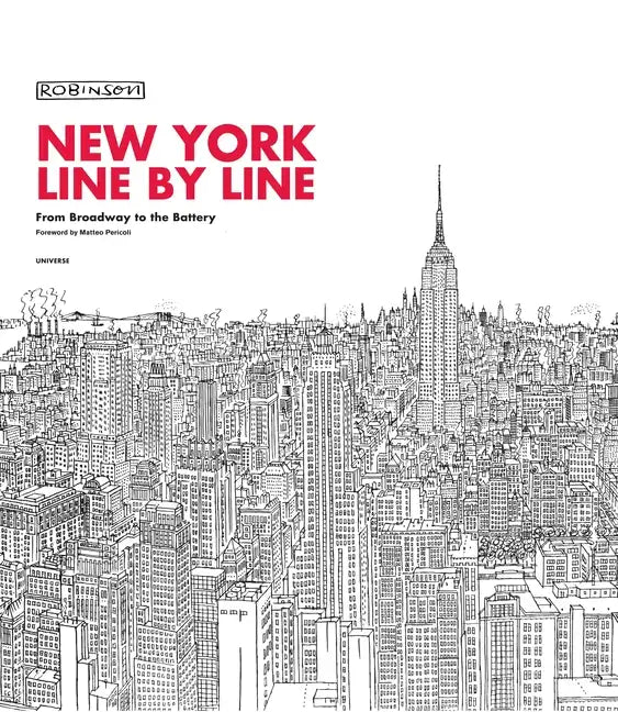 New York, Line by Line: From Broadway to the Battery - Hardcover