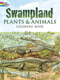 Swampland Plants and Animals Coloring Book - Paperback