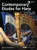 Contemporary Etudes for Harp for Pedal and Lever Harpists by Felice Pomeranz - Paperback