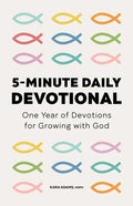 5-Minute Daily Devotional: One Year of Devotions for Growing with God - Paperback
