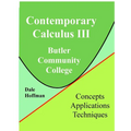 Contemporary Calculus 3rd Semester - Paperback