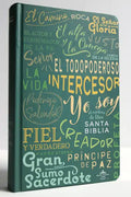 Biblia Rvr 1960 Letra Grande Tamaño Manual, Con Nombres de Dios / Spanish Bible Rvr 1960 Handy Size Large Print, Names - Hardcover