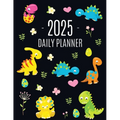 Dinosaur Daily Planner 2025: For All Your Monthly Appointments! Cool 12 Months Prehistoric Animal Organizer (January-December) - Paperback