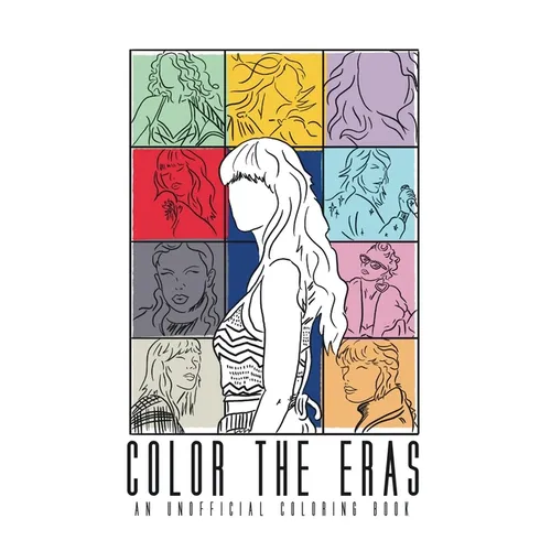 Color The Eras: An Unofficial Coloring Book - Paperback