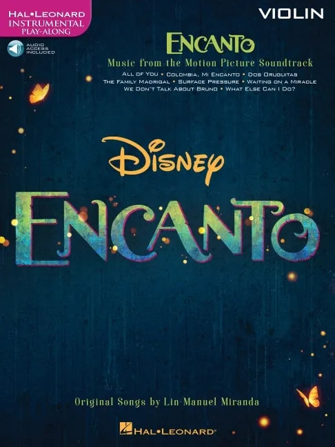 Encanto for Violin: Instrumental Play-Along - Paperback