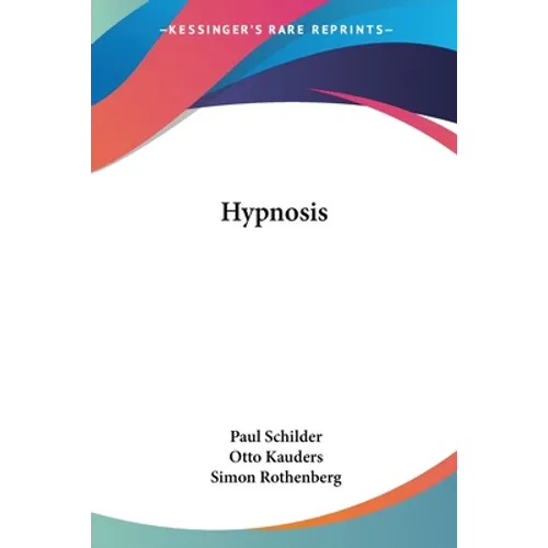 Hypnosis - Paperback