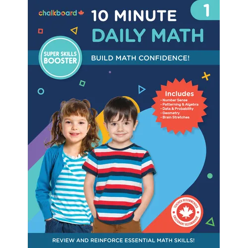 Canadian 10 Minute Daily Math Grade 1 - Paperback