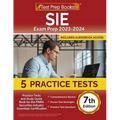 SIE Exam Prep 2024-2025: 5 Practice Tests and Study Guide Book for the FINRA Securities Industry Essentials Certification [7th Edition] - Paperback