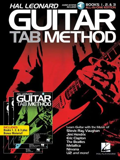 Hal Leonard Guitar Tab Method: Books 1, 2 & 3 All-In-One Edition! Book/Online Audio - Paperback