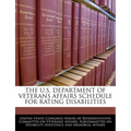 The U.S. Department of Veterans Affairs Schedule for Rating Disabilities - Paperback