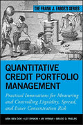 Quantitative Credit Portfolio Management - Hardcover